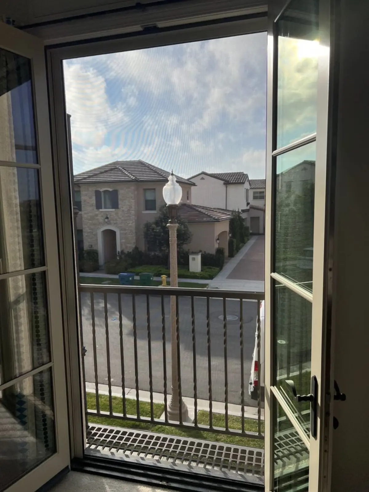 French Door Screen installed in San Jose