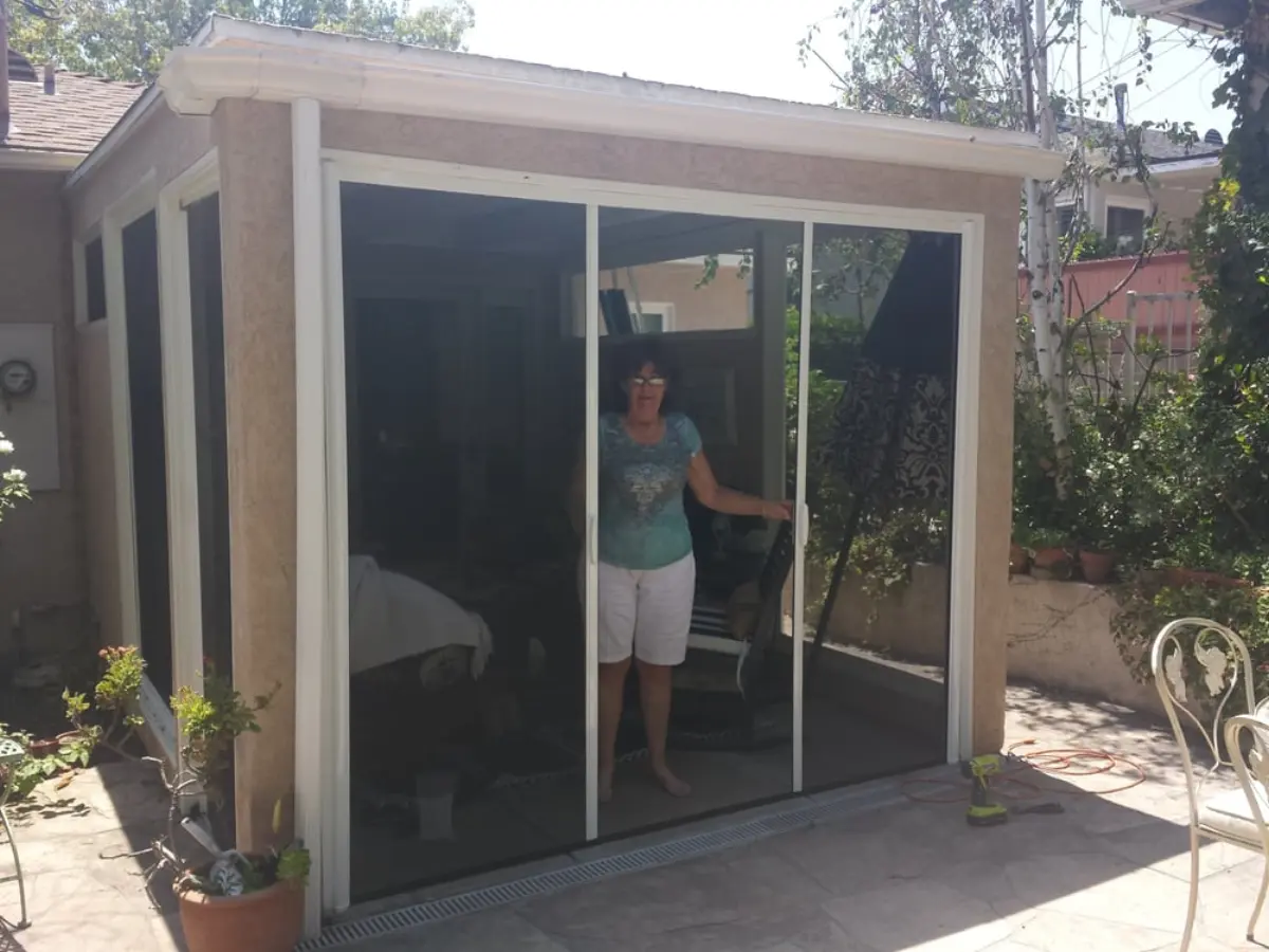 Replacement Window Screen with Frame - Santa Clara