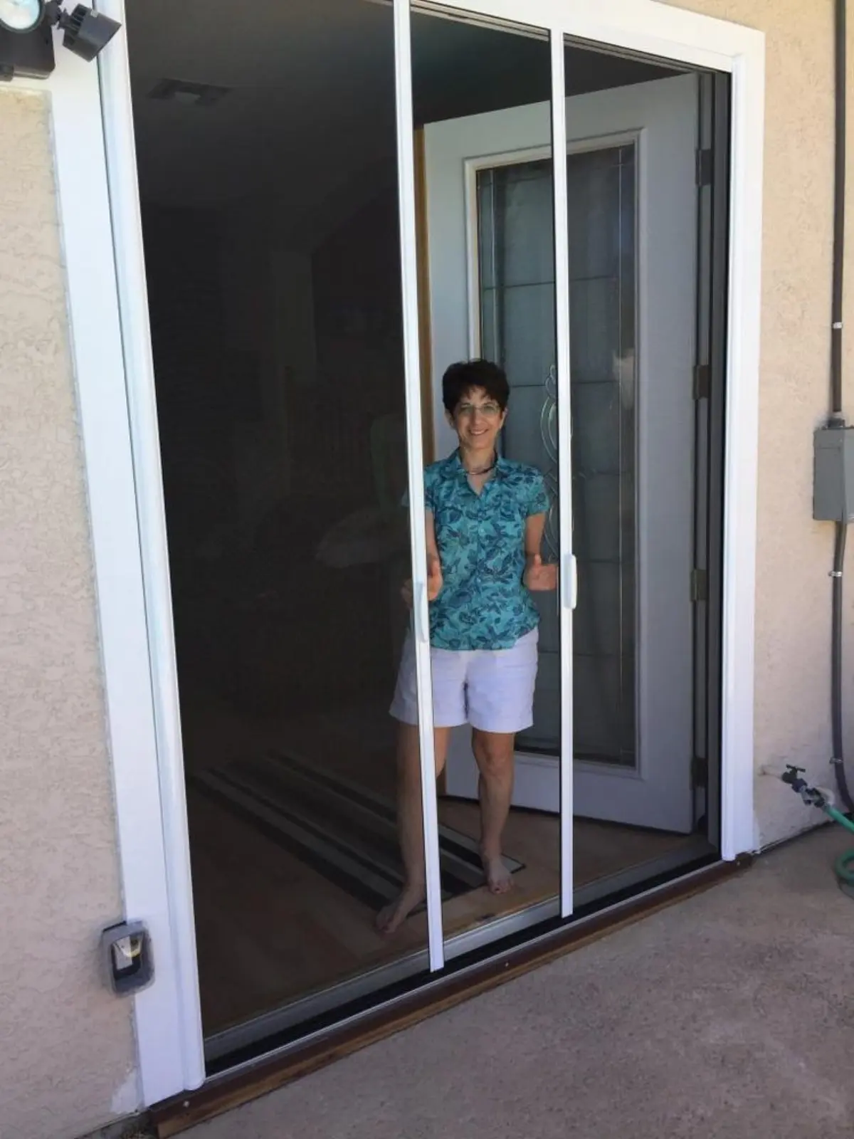 Retractable Patio Slider Screen - Novato